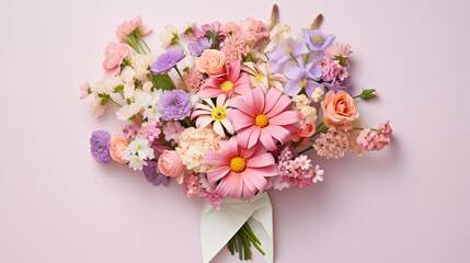 Cute bouquet of flowers