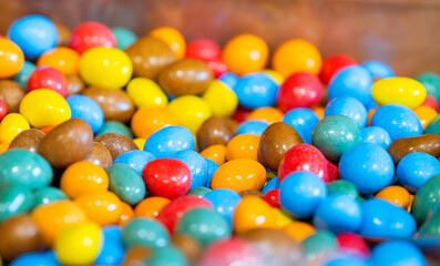 Fototapeta na wymiar beautiful background of chewing candies