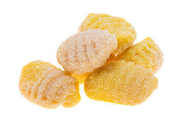 potato gnocchi isolated
