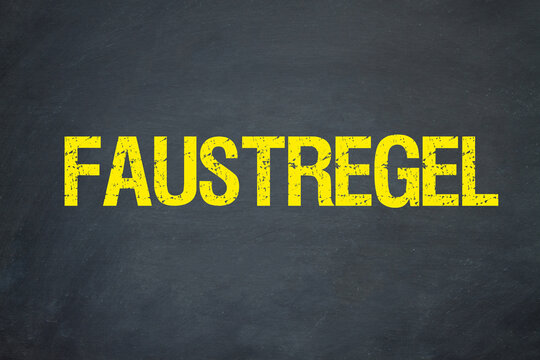 Faustregel	