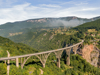 Fototapeta na wymiar Đurđevića Tara bridge