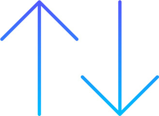 Data Usage Line Gradient Icon pictogram symbol visual illustration