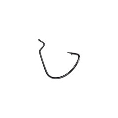 Offset hook, fishing hook isolated from background