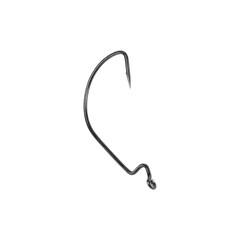 Offset hook, fishing hook isolated from background