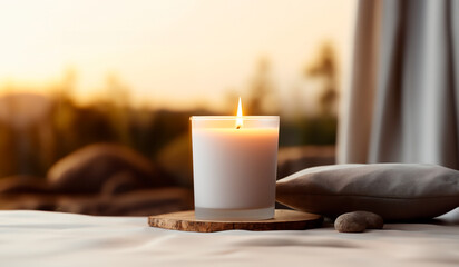 Velas decoracion soft - hotel spa, hogar relajacion - Descanso aromaterapia masaje