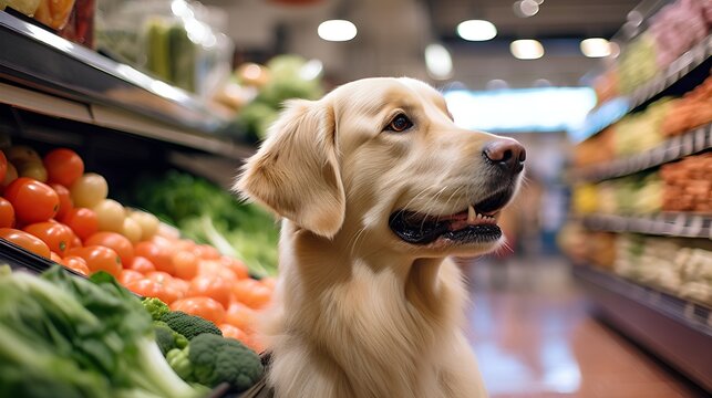 Dog Pet Products in a pet shop – Stock Editorial Photo © Murdocksimages  #100651976