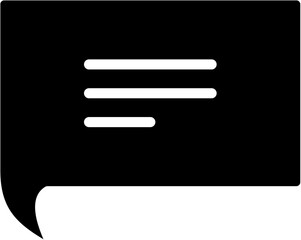 chat 44 Line Icon pictogram symbol visual illustration