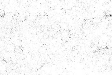 Distressed grunge wall texture. Distress overlay texture. Grunge background. Abstract mild textured effect. Black isolated on white.