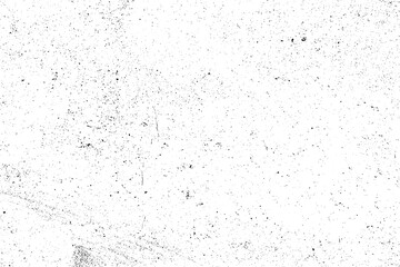 Distressed grunge wall texture. Distress overlay texture. Grunge background. Abstract mild textured effect. Black isolated on white. - obrazy, fototapety, plakaty