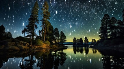 reflection in the water