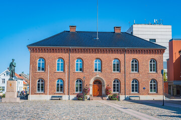 Obraz premium Cityscape of Kristiansand (Norway)