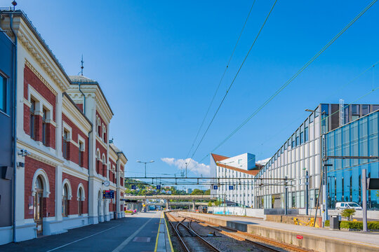 Cityscape Of Kristiansand (Norway)