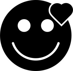hearts Glyph Icon pictogram symbol visual illustration