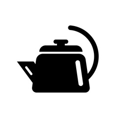 Vector teapot icon. Electric kettle icon.