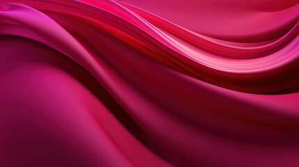 Obraz premium Generative AI, Beautiful gradient abstract background with viva magenta pink color, horizontal wallpaper. Abstract studio room geometric background