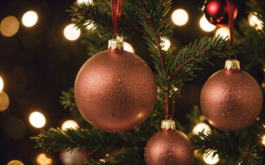 Ornamental Presence: Full Christmas Tree