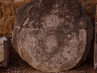 Rhodes, Greece - April 21, 2023: Archeological Museum of Rhodes Town