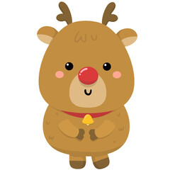 cartoon reindeer