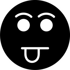 tease Glyph Icon pictogram symbol visual illustration