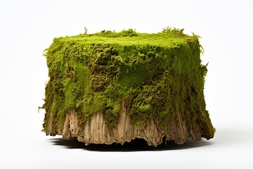Moss-Covered Tree Stump