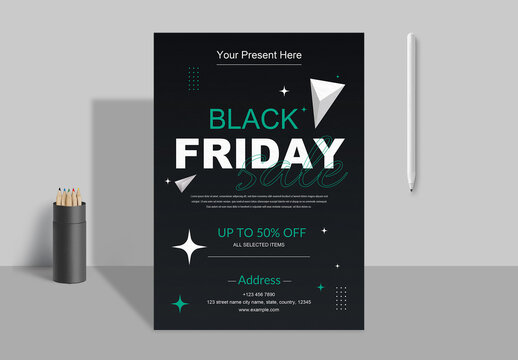 Black Friday Flyer Template