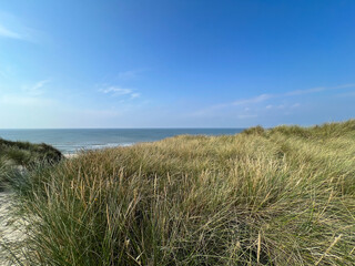 Spätsommer an der Nordsee - über die Dünen runter zum Strand und dem Meer