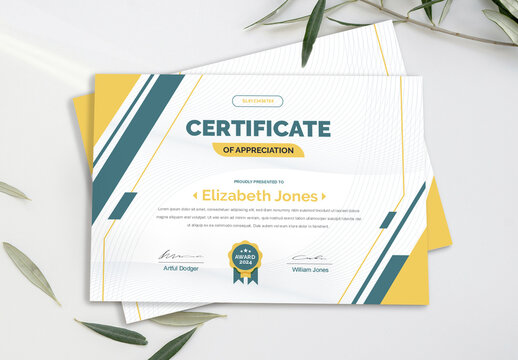 Certificate Template