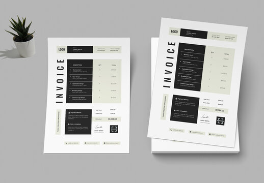 Invoice Design Layout
