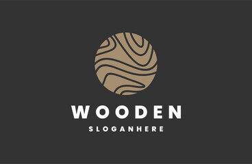 wood  logo design vector template.creative wood symbol