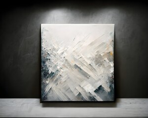 faint painting futuristic abstract ultra detailed HQ geometric texture white 