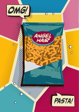 poster in pop art stule