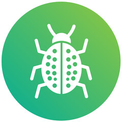 Bug Vector Icon Design Illustration