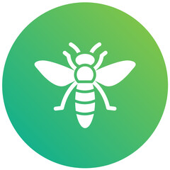 Bee Vector Icon Design Illustration