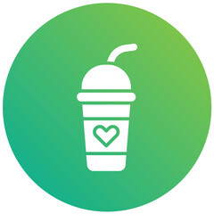 Frappe Vector Icon Design Illustration