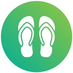 Slipper Vector Icon Design Illustration
