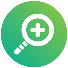 Fototapeta premium Zoom in Vector Icon Design Illustration