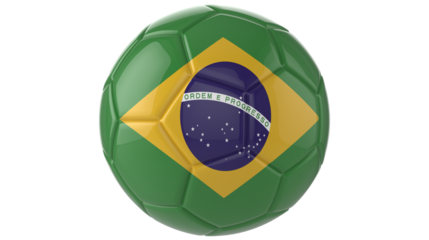 Belgium flag football on transparent background	
