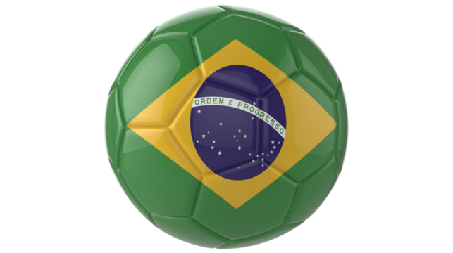 Belgium flag football on transparent background	
