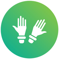 Obraz premium Gloves Vector Icon Design Illustration