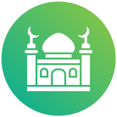 Minaret Vector Icon Design Illustration