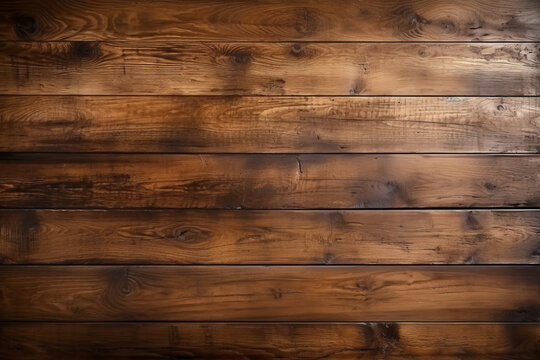 Brown wooden board image for background.