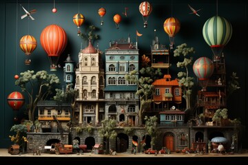 Amazing wallpaper that brings the joy of childhood and the magic of toys to life in stunning detail, Generative AI