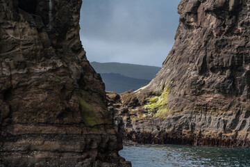 Fototapeta na wymiar Landscape picture from the Faroe Islands
