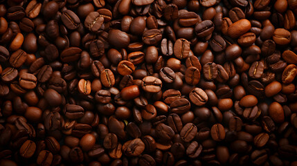 Fototapeta premium Coffee beans background.