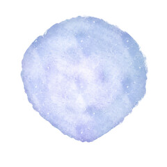 Abstract Watercolor Shape