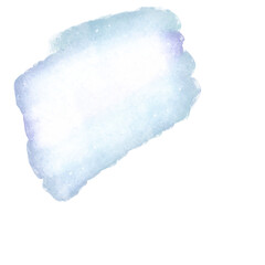 Abstract Watercolor Shape