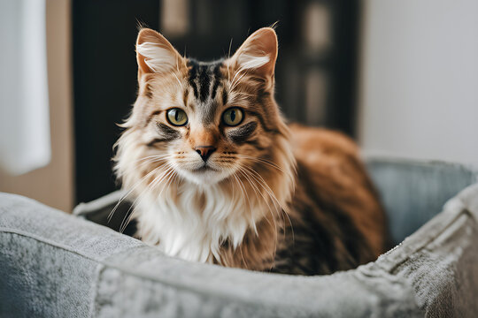 close up of a cat.