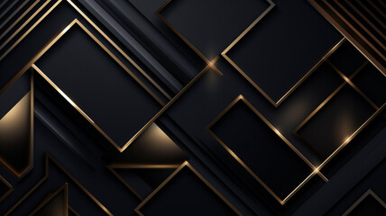 Black luxury abstract background