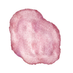 Abstract Watercolor Organic Freeform Shape