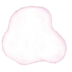 Abstract Watercolor Organic Freeform Shape